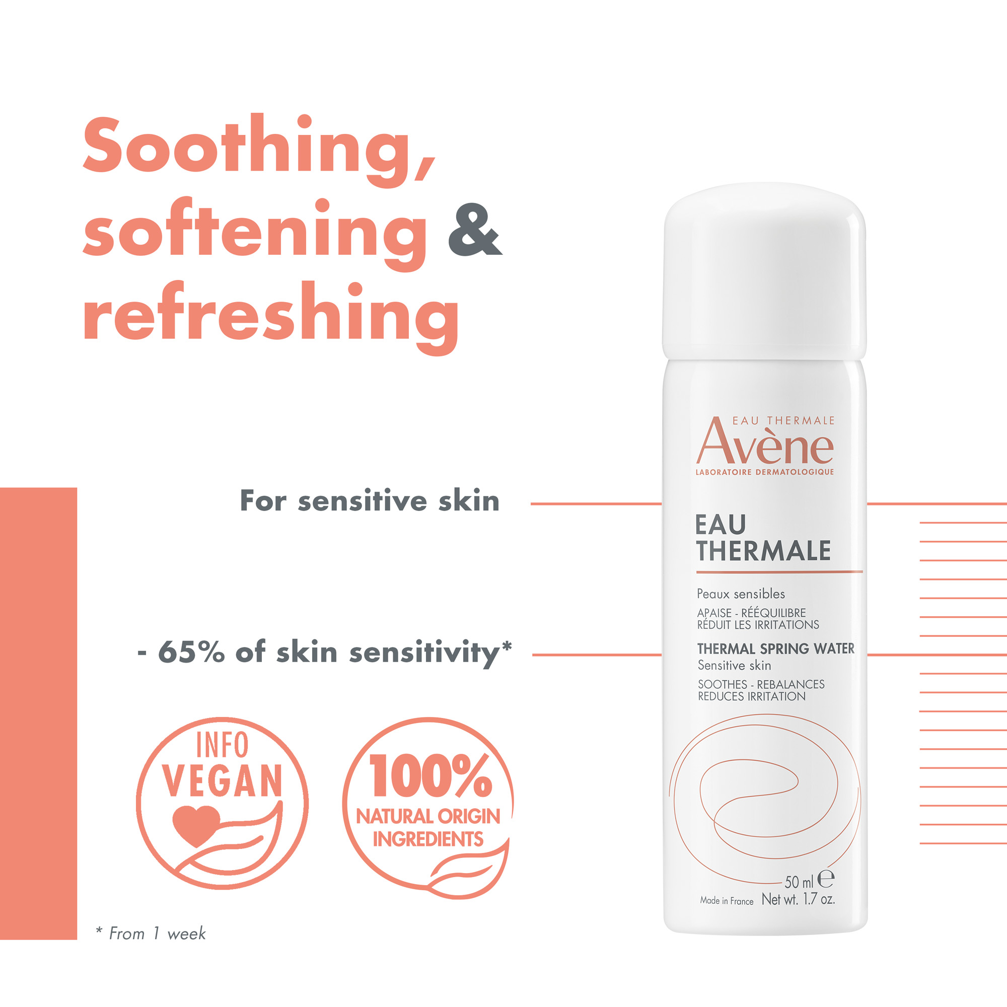 Avene Thermal Spring Water Trio Spray 3x50ml | Tan Tock Seng