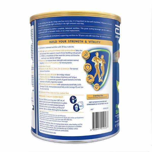 Ensure Life StrengthPro Plant-Based 800g | Tan Tock Seng Hospital Pharmacy