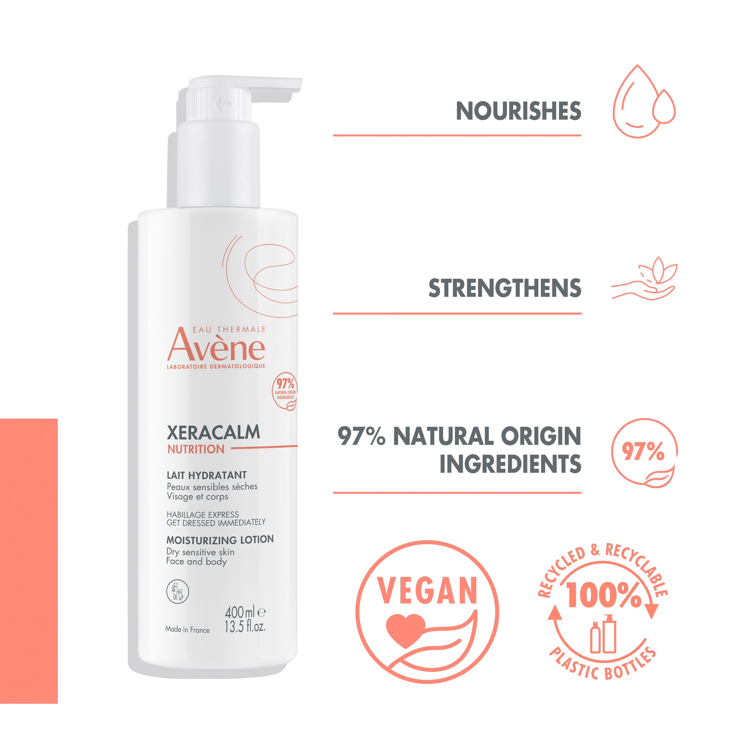 Avene Xeracalm Nutrition Moisturising Lotion 200ml | Tan Tock Seng