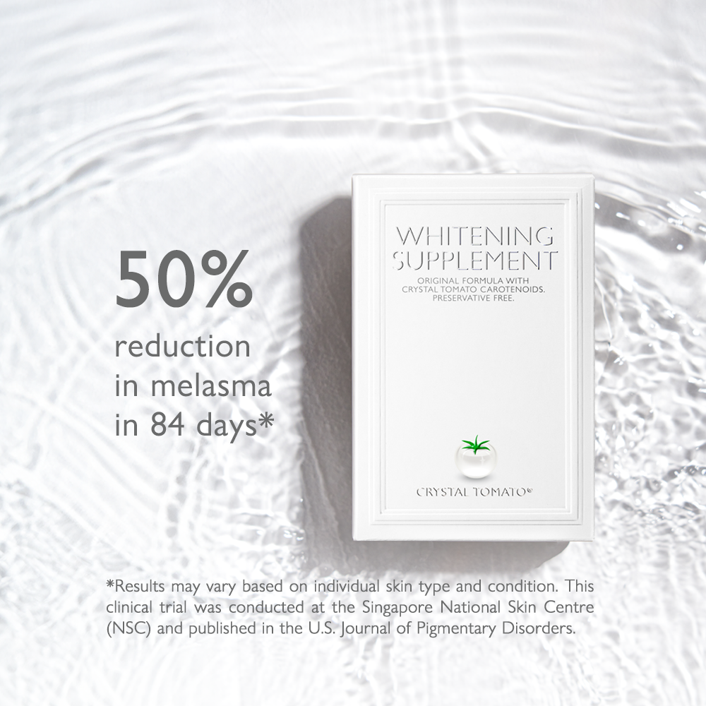 Crystal Tomato Whitening Supplement 30's | Tan Tock Seng Hospital