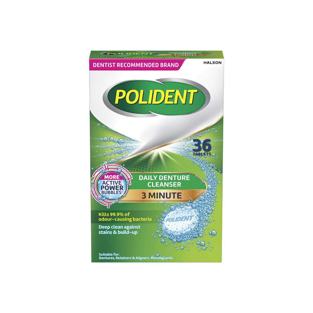 Polident Denture Cleanser 3 Minute 36s | Tan Tock Seng Hospital