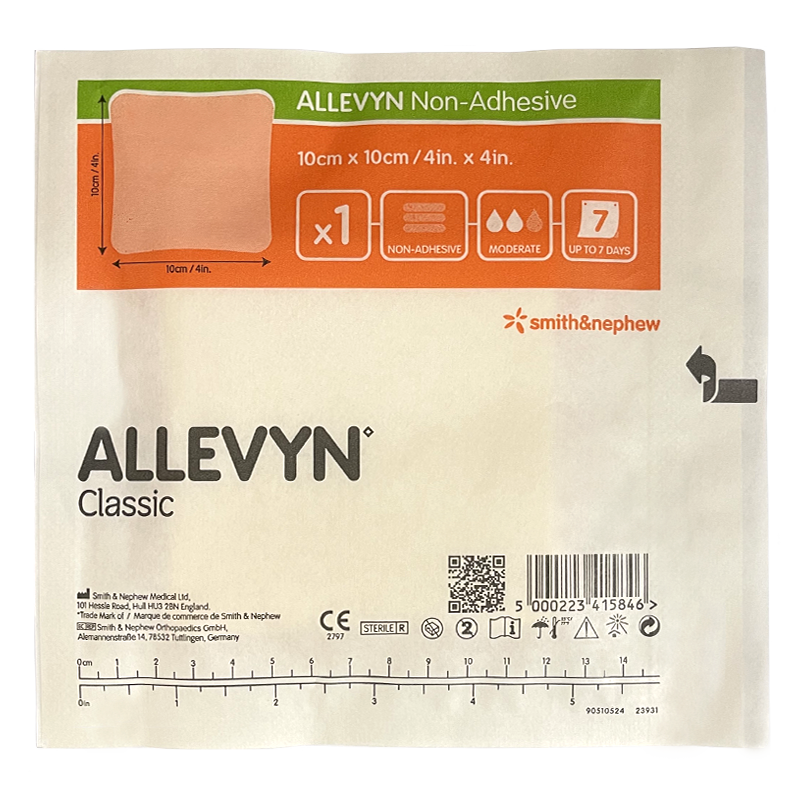 allevyn classic dressing Allevyn Non-Adhesive Classic Dressing 10cm x 10cm